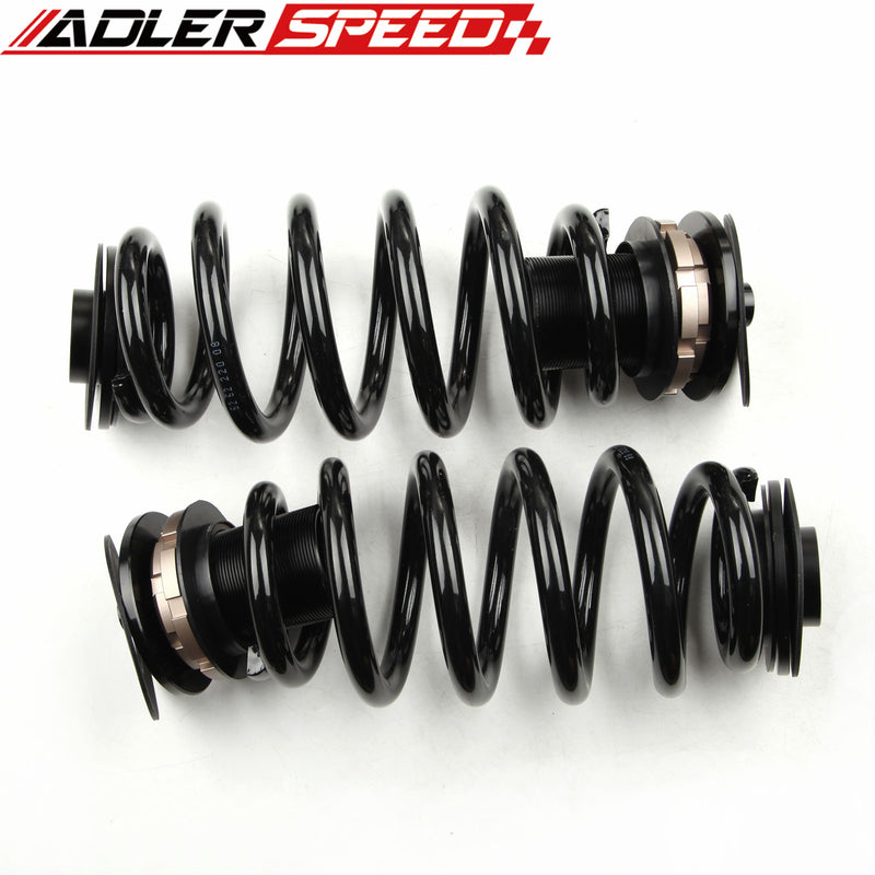US SHIP 32 Way Mono Tube Coilovers Shock Suspension Kit for Audi A6 C7 12-18 A7 Quattro