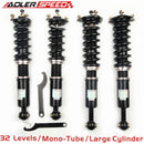 US SHIP ADLERSPEED 32 Level Mono Tube Coilovers Lowering Kit For GS300 GS400 GS430 98-05