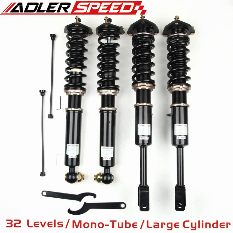 US SHIP  ADLERSPEED 32 Way Damping Adjust Coilovers Suspension Kit For 11-16 BMW F10 RWD