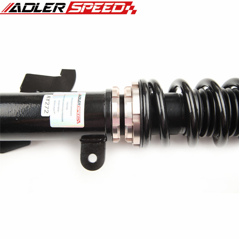 US SHIP ADLERSPEED 32 Level Adjust Mono Tube Coilovers Suspension Kits For Mazda 3 04-09