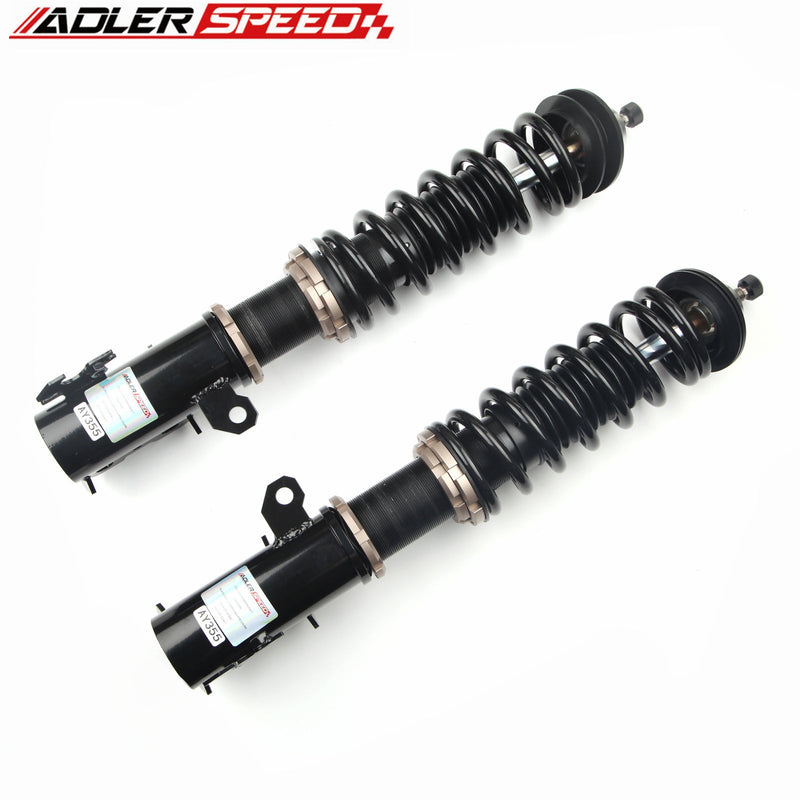 US SHIP ADLERSPEED 32 Way Mono Tube Coilovers Suspension Kit For 2012-19 Toyota Prius C