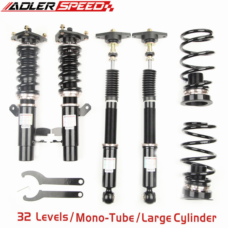 US SHIP ADLERSPEED 32 Levels Mono Tube Coilovers Suspension For Ford Focus MK3 FWD 12-18