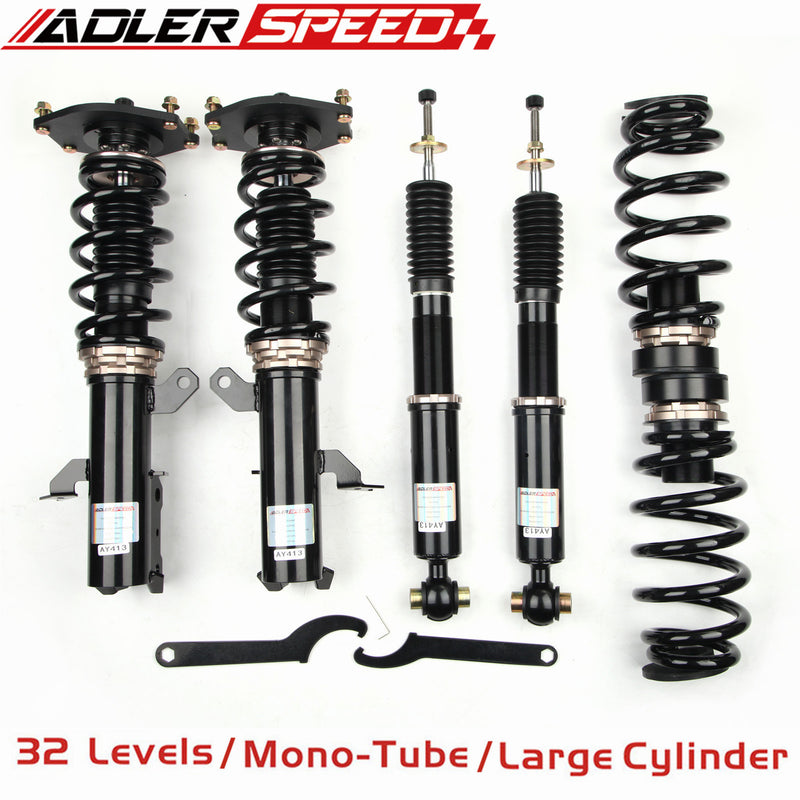 US SHIP ADLERSPEED 32 Way Damper Coilovers Lowering Suspension Kit for Chevy Malibu 16+