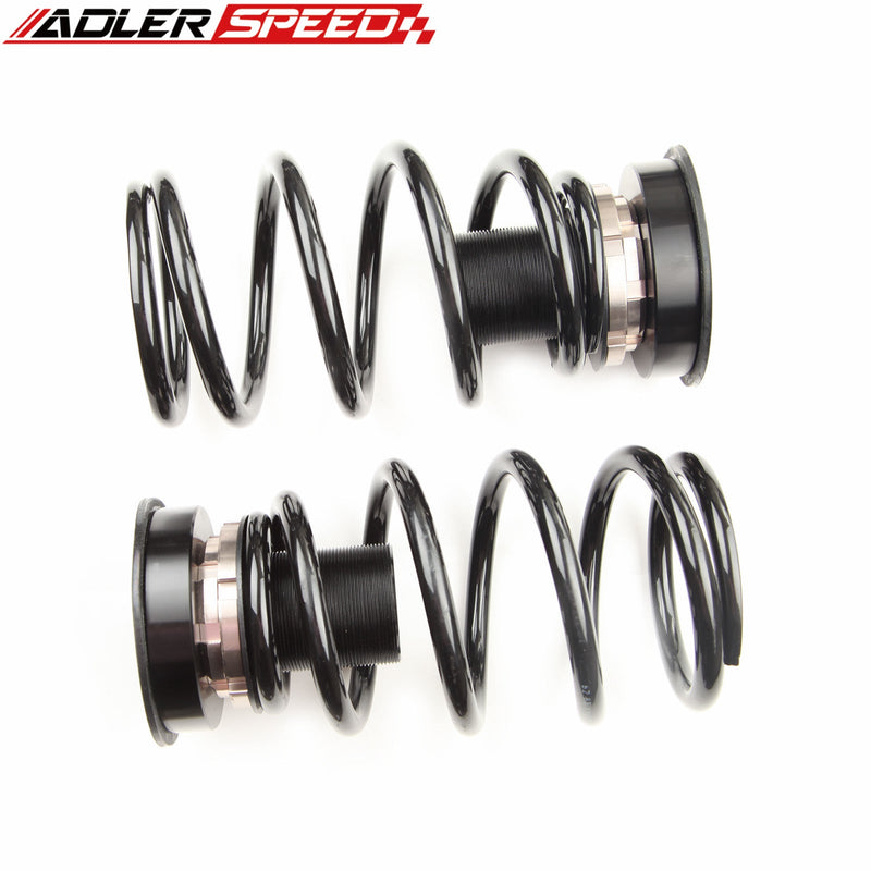 US SHIP ADLERSPEED 32 Level Damper Mono Tube Coilover Lowering Kit For 13-18 Ford Focus ST