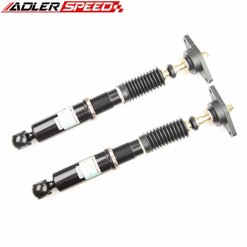 US SHIP ADLERSPEED 32 Level Damper Mono Tube Coilover Lowering Kit For 13-18 Ford Focus ST