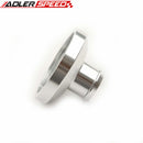 ADLERSPEED BOV Flange Aluminum Adaptor Blow Off Valve For HKS 1" Inch Silver