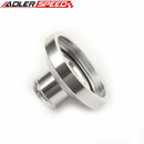 ADLERSPEED BOV Flange Aluminum Adaptor Blow Off Valve For HKS 1" Inch Silver