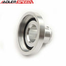ADLERSPEED BOV Flange Aluminum Adaptor Blow Off Valve For HKS 1" Inch Silver