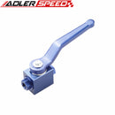 Aluminum Brake Line Lock Shut Off Valve 1/8" NPT Billet Valve Red/ Blue/ Black