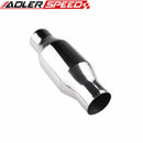 Universal 2.25"/2.5"/3" High Flow Metallic-Core Race Catalytic Converter 100/200 Cell