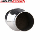 Universal 2.25"/2.5"/3" High Flow Metallic-Core Race Catalytic Converter 100/200 Cell