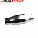 Universal 2.25"/2.5"/3" High Flow Metallic-Core Race Catalytic Converter 100/200 Cell