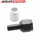 6AN AN6 8AN AN8 10AN AN10 ProClassic Crimp On Straight Hose End Black