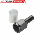 6AN AN6 8AN AN8 10AN AN10 ProClassic Crimp On Straight Hose End Black