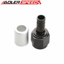 6AN AN6 8AN AN8 10AN AN10 ProClassic Crimp On Straight Hose End Black