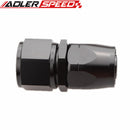 4AN/ 6AN /AN8/AN10/AN12 STRAIGHT SWIVEL OIL FUEL GAS LINE HOSE END FITTING ADAPTOR CUTTER STYLE