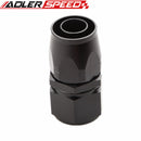 4AN/ 6AN /AN8/AN10/AN12 STRAIGHT SWIVEL OIL FUEL GAS LINE HOSE END FITTING ADAPTOR CUTTER STYLE