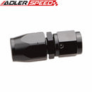 4AN/ 6AN /AN8/AN10/AN12 STRAIGHT SWIVEL OIL FUEL GAS LINE HOSE END FITTING ADAPTOR CUTTER STYLE