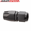 4AN/ 6AN /AN8/AN10/AN12 STRAIGHT SWIVEL OIL FUEL GAS LINE HOSE END FITTING ADAPTOR CUTTER STYLE