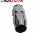 4AN/ 6AN /AN8/AN10/AN12 STRAIGHT SWIVEL OIL FUEL GAS LINE HOSE END FITTING ADAPTOR CUTTER STYLE