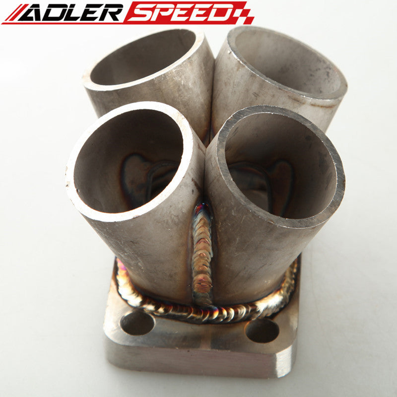 4-1 4 Cylinder Manifold Header Merge Collector Stainless Steel T3 T3/T4 Flange