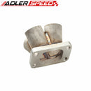 US SHIP 4-1 4 Cylinder Manifold Header Collector Stainless Steel T3 T3/T4 Flange