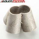 4-1 4 Cylinder Manifold Header Merge Collector Stainless Steel T3/T4 Turbo Inlet