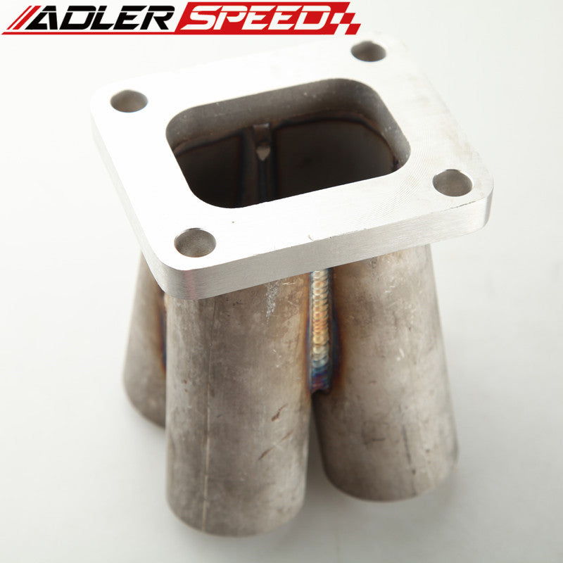 4-1 4 Cylinder Manifold Header Merge Collector Stainless Steel T4 Flange