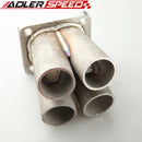 4-1 4 Cylinder Manifold Header Merge Collector Stainless Steel T4 Flange