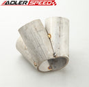 Stainless Steel 4-1 4 Cylinder Manifold Header Merge Collector Fit T25 T28 Inlet