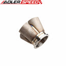 4-1 4 Cylinder Manifold Header Merge Collector Stainless Steel 3" V-Band Vband