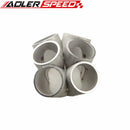 Stainless Steel 6-1 Turbo Manifold Header Merge Collector Fit T4 Turbo Inlet
