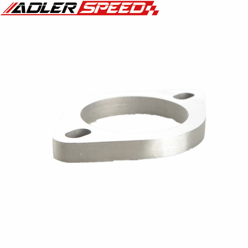 2.75" ID 2 Bolt SS304 Slotted Flange Exhaust Downpipe Pipe Catback Header 1/2"Thick