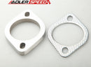 US SHIP A Set Of 3.5" 2-Bolt Exhaust Flange And Exhaust Gasket For 2 Bolt Flange