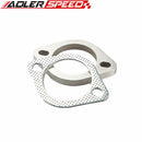 US SHIP  High Performance 2.5" ID 2-Bolt Stainless Steel Exhaust Pipe Flange & Gasket