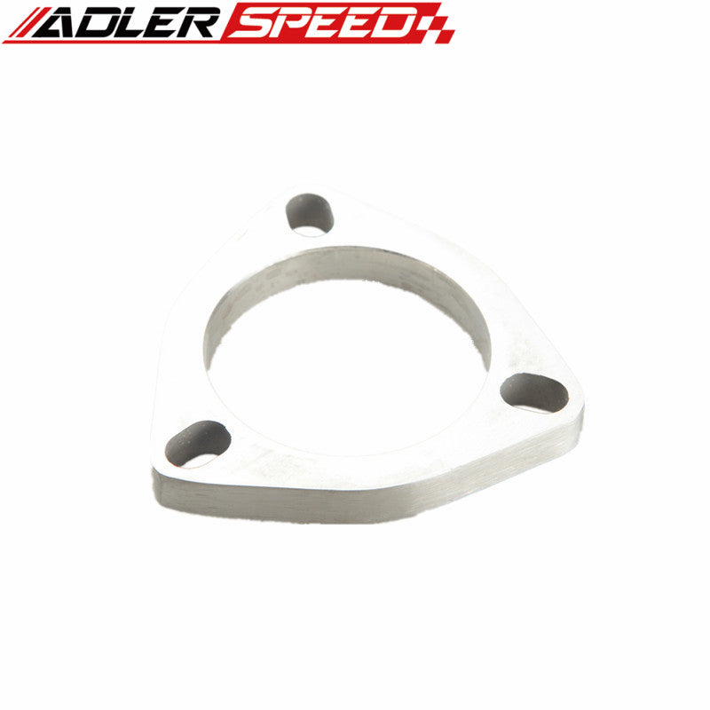 2.75" ID 3 Bolt SS304 Slotted Flange Exhaust Downpipe Pipe Catback Header 1/2"Thick