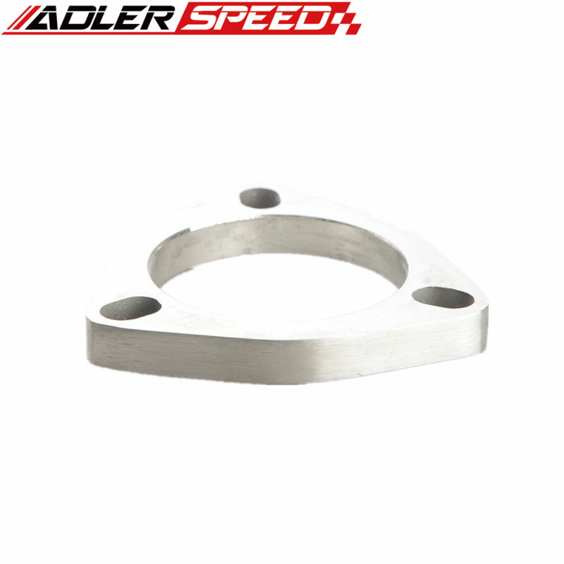 2.75" ID 3 Bolt SS304 Slotted Flange Exhaust Downpipe Pipe Catback Header 1/2"Thick