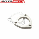 US SHIP ！A Set Of 2.5" 3-Bolt Exhaust Flange And Exhaust Gasket For 3 Bolt Flange