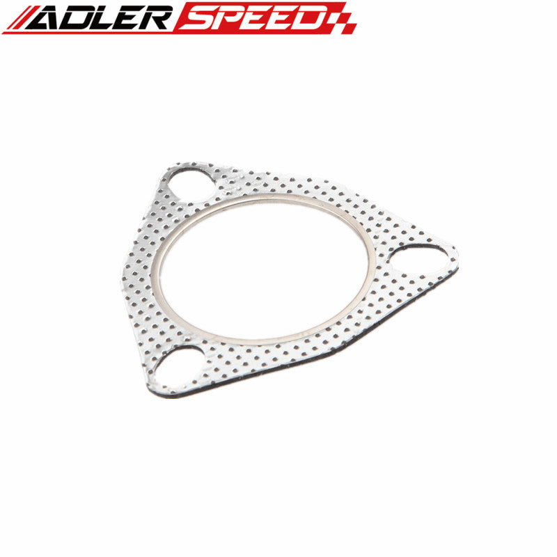 thumbnail image 2 of 3" 3-Bolt HighTemp Exhaust Gasket Turbo/Manifold/Header Down/Dump Pipe Flange 2 of 12