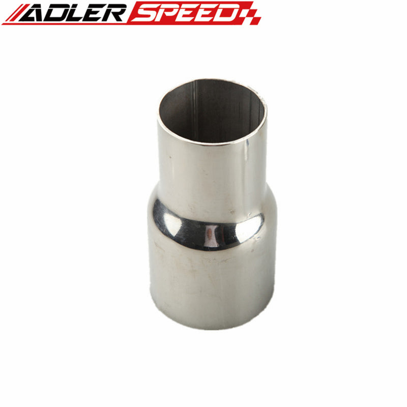 US SHIP 2.25" TO 2.5" WELDABLE TURBO/EXHAUST STAINLESS STEEL REDUCER ADAPTER PIPE US