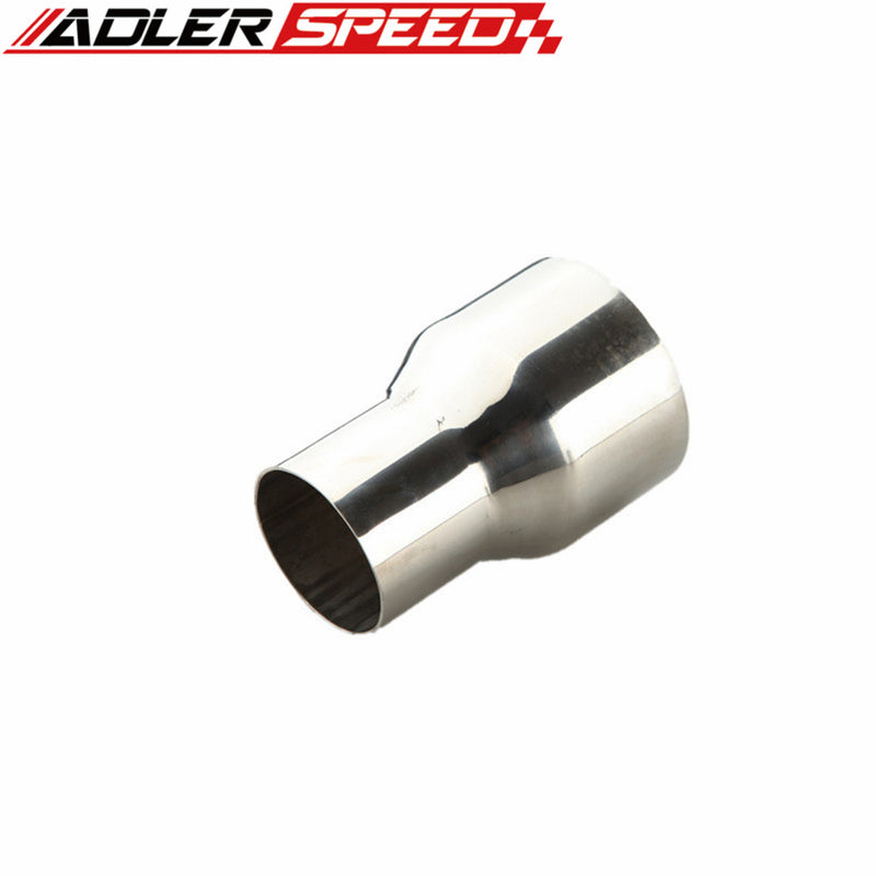 US SHIP 2.5" TO 3.5" INCH WELDABLE TURBO/EXHAUST STAINLESS STEEL REDUCER ADAPTER PIPE