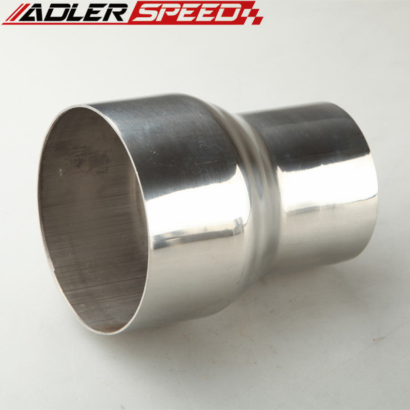 US SHIP 3.5" To 4" INCH WELDABLE TURBO/EXHAUST STAINLESS STEEL REDUCER ADAPTER PIPE