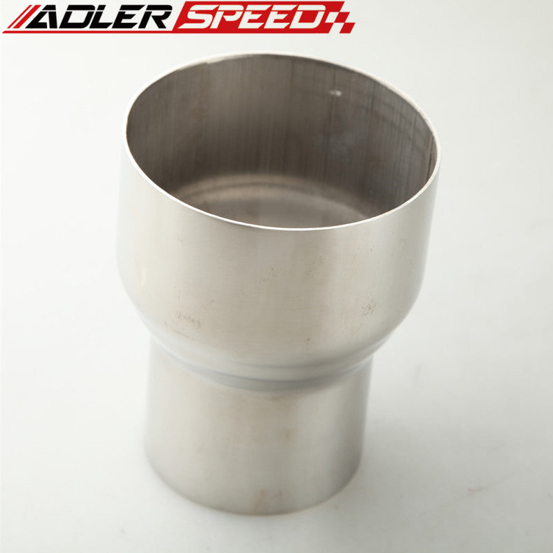 US SHIP 3.5" To 4" INCH WELDABLE TURBO/EXHAUST STAINLESS STEEL REDUCER ADAPTER PIPE