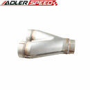 Universal Custom Exhaust Y-Pipe 3" Dual 3" Single Aluminized Steel