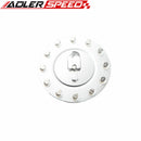 Aluminum Billet Fuel Cell Cap Flush Mount 12 Bolt Black /Silver /Polished Anodized