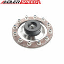 Aluminum Billet Fuel Cell Cap Flush Mount 12 Bolt Black /Silver /Polished Anodized