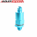Billet Fuel Filter AN-8 AN8 8AN 30 Micron Filter Aluminum Anodized Black /Blue/Red/Silver