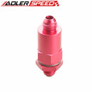 Billet Fuel Filter AN-8 AN8 8AN 30 Micron Filter Aluminum Anodized Black /Blue/Red/Silver