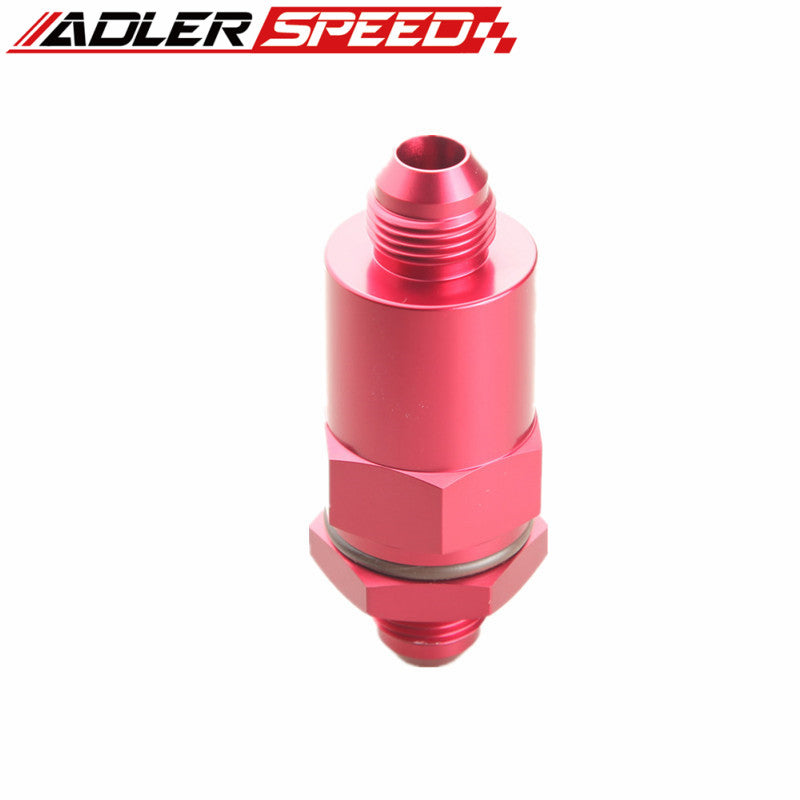 Billet Fuel Filter AN-8 AN8 8AN 30 Micron Filter Aluminum Anodized Black /Blue/Red/Silver