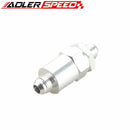 Billet Fuel Filter AN-8 AN8 8AN 30 Micron Filter Aluminum Anodized Black /Blue/Red/Silver